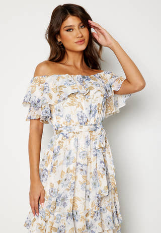 Eugina Off Shoulder Maxi Dress