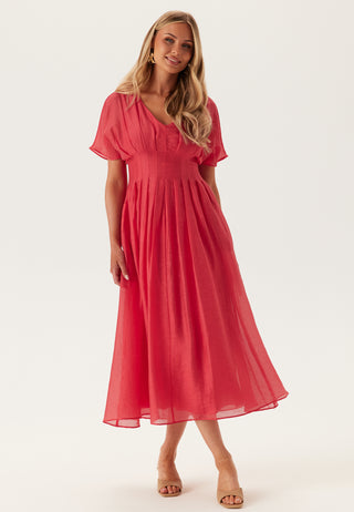 Francine V Neck Midi Dress