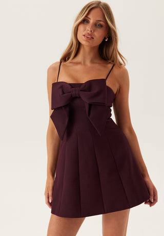 Hayley Bow Front Mini Dress