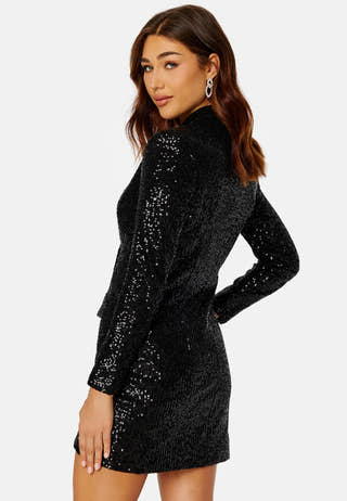 Jordan Sequin Blazer Dress