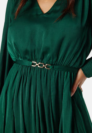 Martina Godet Mini Dress