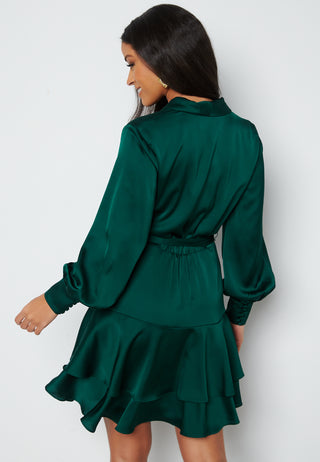 Mikayla Satin Mini Dress