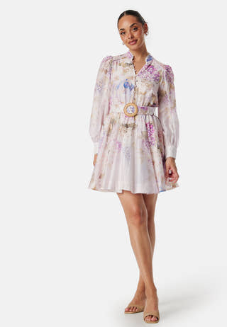 Vienna Trim Detail Skater Dress