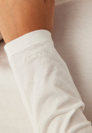 Light Cotton Langermet T-skjorte