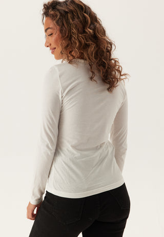 Light Cotton Langermet T-skjorte