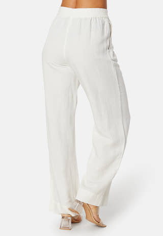 Linen Viscose Pull-On Pants