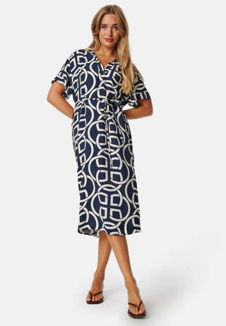 Monogram Print SS Caftan