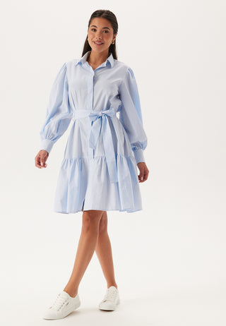 Reg Classic Poplin Striped Dre