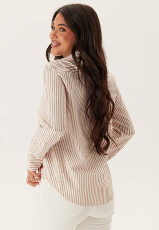 Reg Classic Poplin Striped Shirt