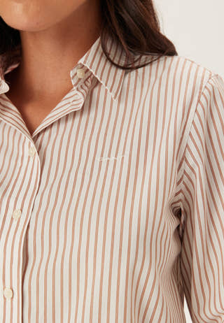 Reg Classic Poplin Striped Shirt