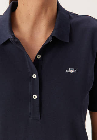 Shield Ss Pique Polo Dress