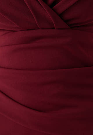 Bardot Pleat Maxi Dress