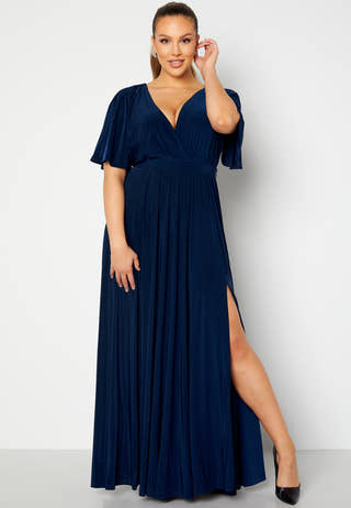 Flutter Sleeve Maxi Dress