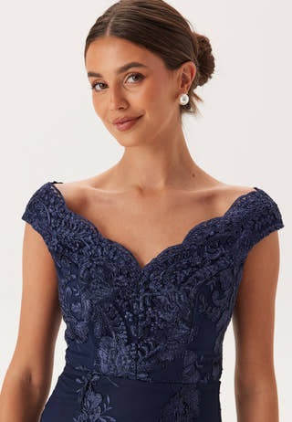 Embroidered Lace Dress