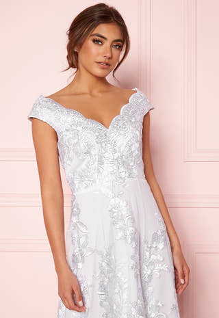 Embroidered Lace Dress