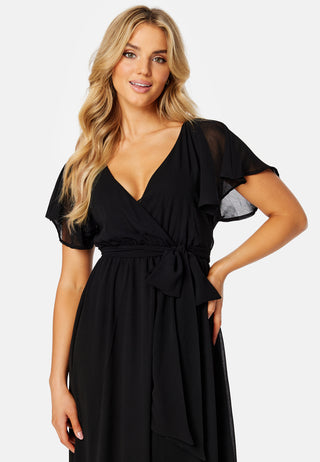 Flutter Chiffon Maxi Dress