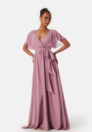 Flutter Chiffon Maxi Dress
