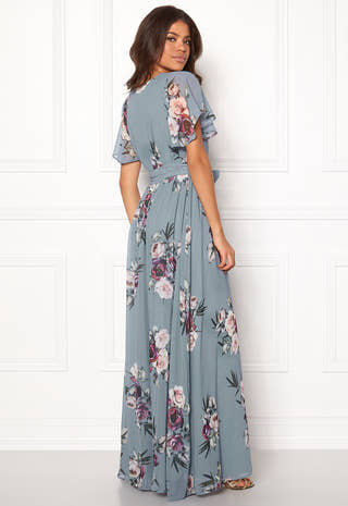 Flutter Floral Maxi Dress