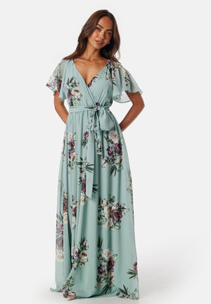 Flutter Floral Maxi Kjole