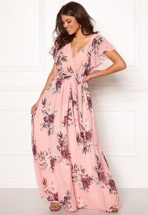 Flutter Floral Maxi Kjole