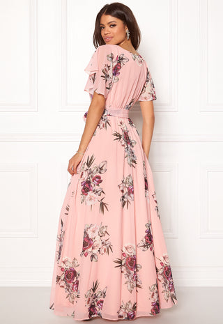 Flutter Floral Maxi Dress