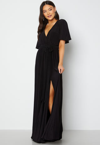 Flutter Sleeve Maxi Dress