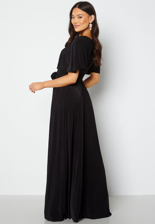 Flutter Sleeve Maxi Dress