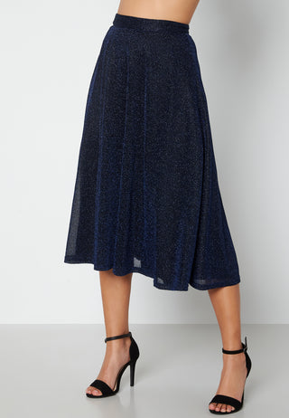 Glitter Midi Skirt