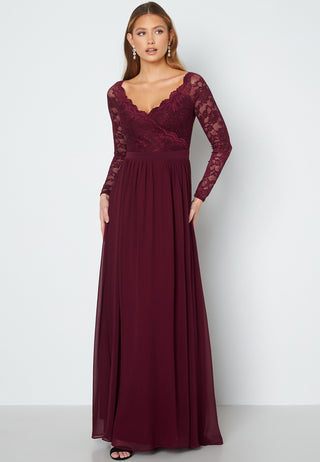 Long Sleeve Floaty Maxi Dress