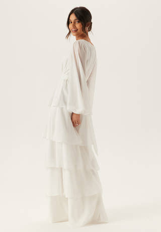 Long Sleeve Tiered Maxi Dress