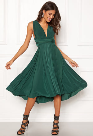 Multi Tie Midi Dress