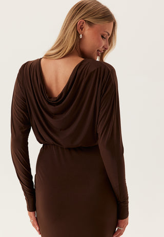 Multi Way Long Sleeve Maxi Kjole