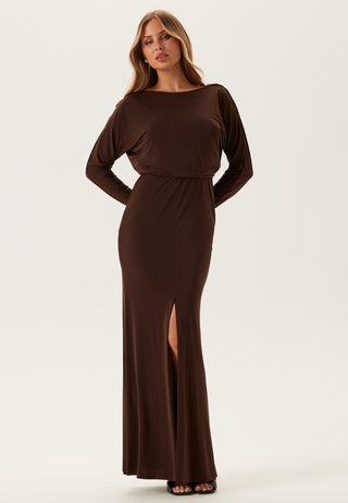 Multi Way Long Sleeve Maxi Kjole