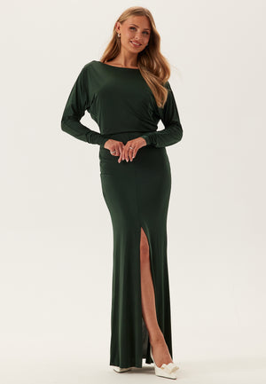 Multi Way Long Sleeve Maxi Kjole