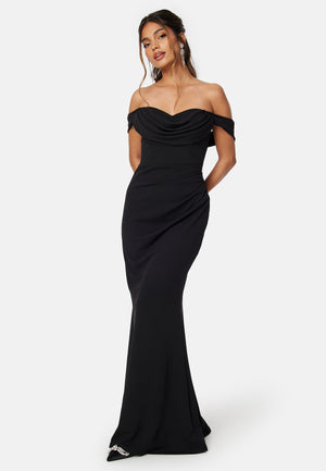 Off Shoulder Maxi Dress