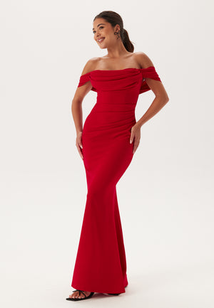 Off Shoulder Maxi Kjole