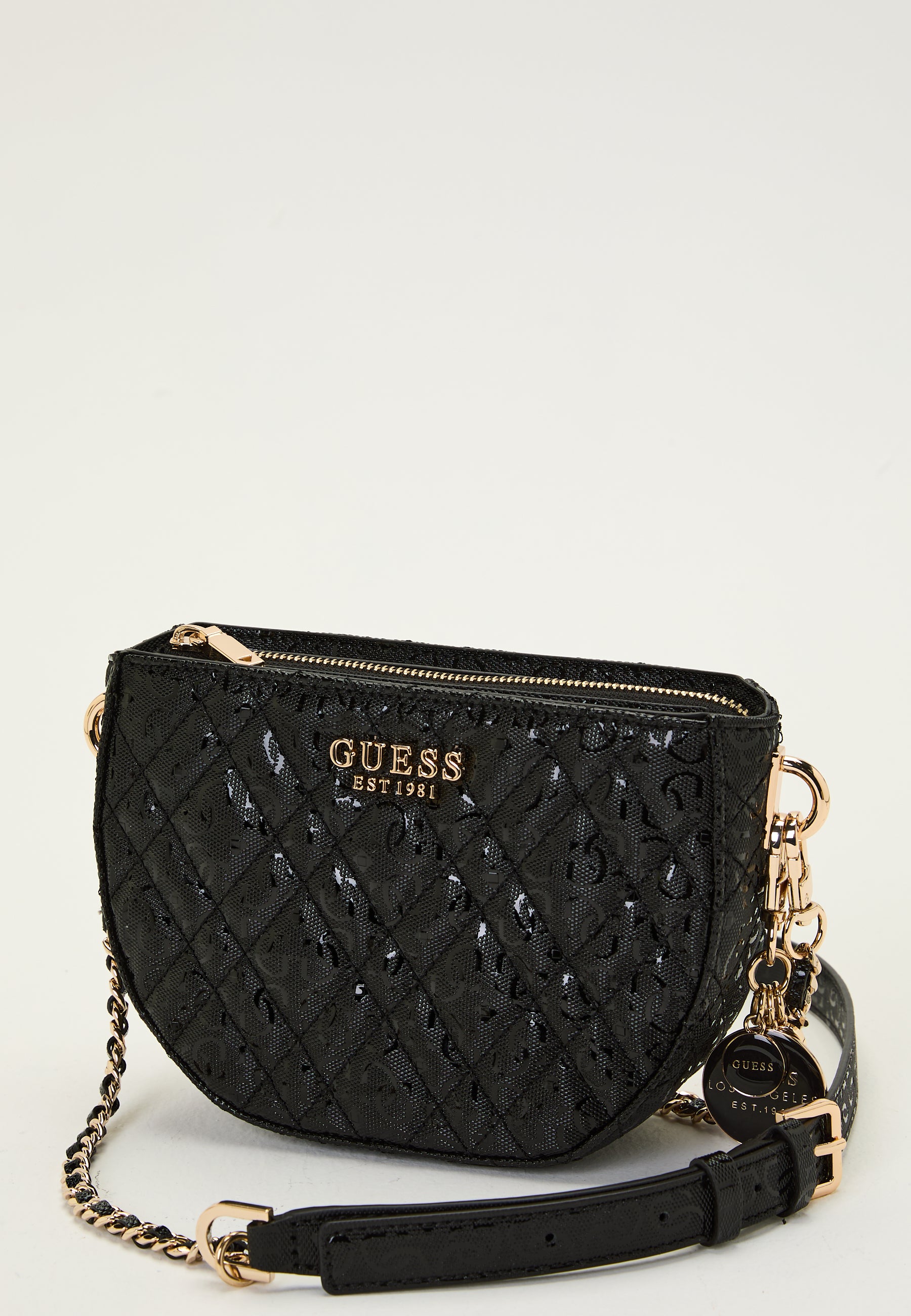 Guess Isemay Slg Large Zip Around Zwart GG962814 Guess Isemay Slg Large Zip Around Zwart GG962814