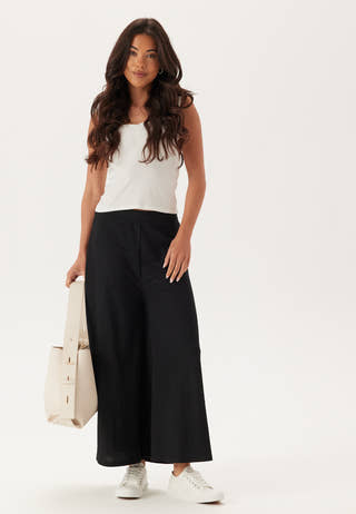 Ankle Soft Wide Leg Pants