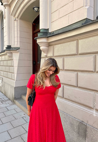 Broderie Anglaise Dress