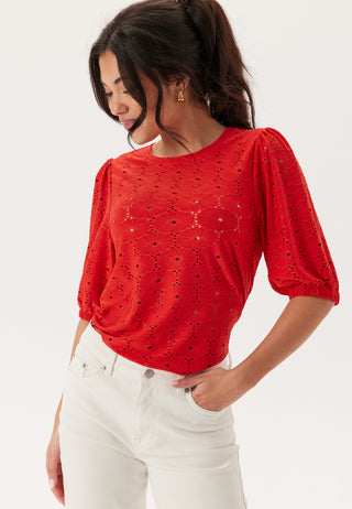 Broderie Anglaise topp