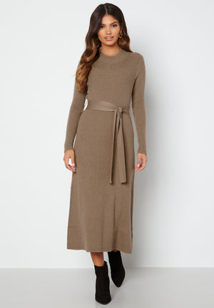 Brooklyn midi knitted dress