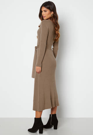 Brooklyn midi knitted dress