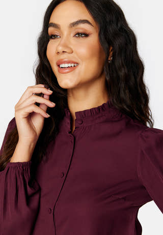 Celine Frill Collar Blouse