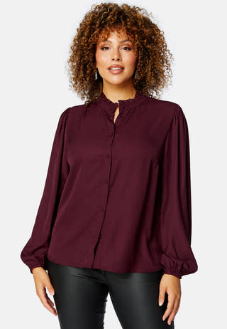 Celine Frill Collar Blouse