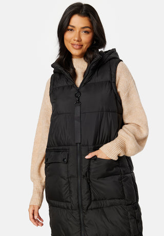 Chrissy Long Padded Vest
