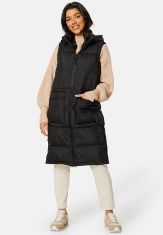 Chrissy Long Padded Vest
