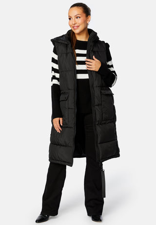 Chrissy Long Padded Vest