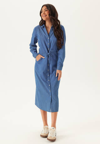 Denim Shirt Dress