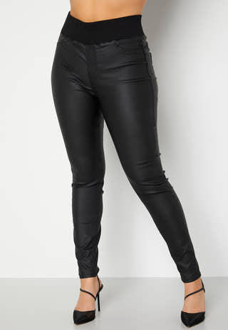 Freja push-up coated treggings