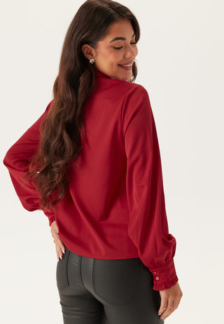 Frill skjortebluse